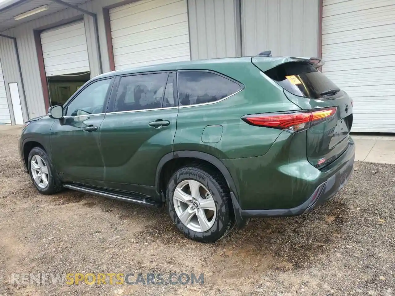2 Photograph of a damaged car 5TDBBRCH5PS595265 TOYOTA HIGHLANDER 2023