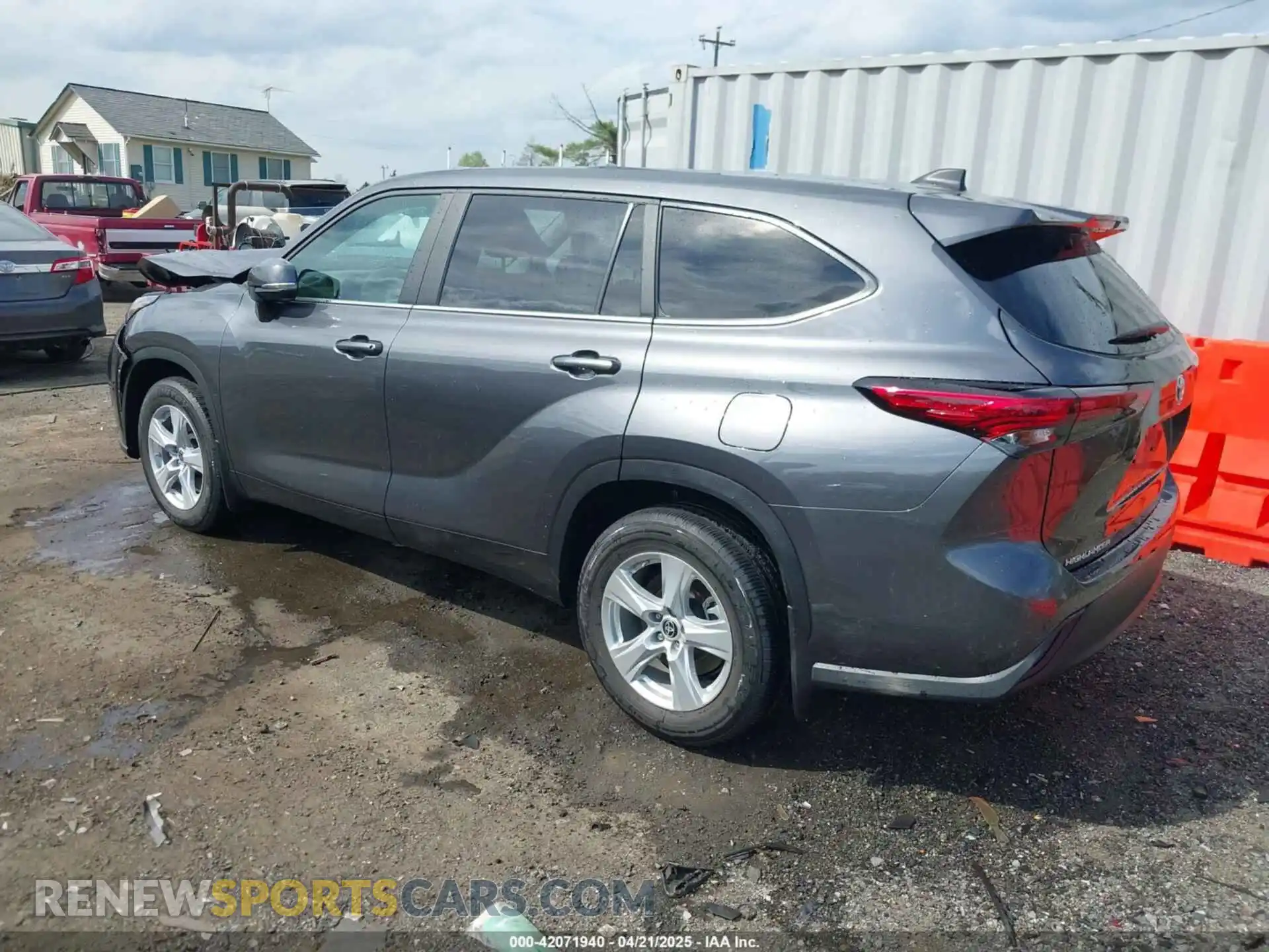 3 Photograph of a damaged car 5TDKDRAH0PS004630 TOYOTA HIGHLANDER 2023
