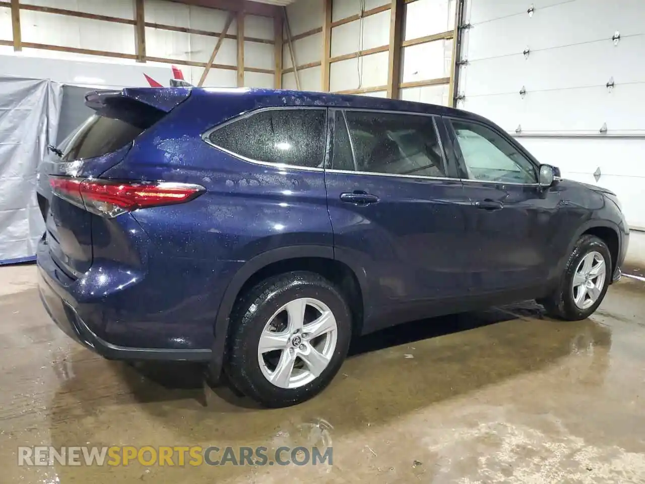3 Photograph of a damaged car 5TDKDRAH2PS502473 TOYOTA HIGHLANDER 2023