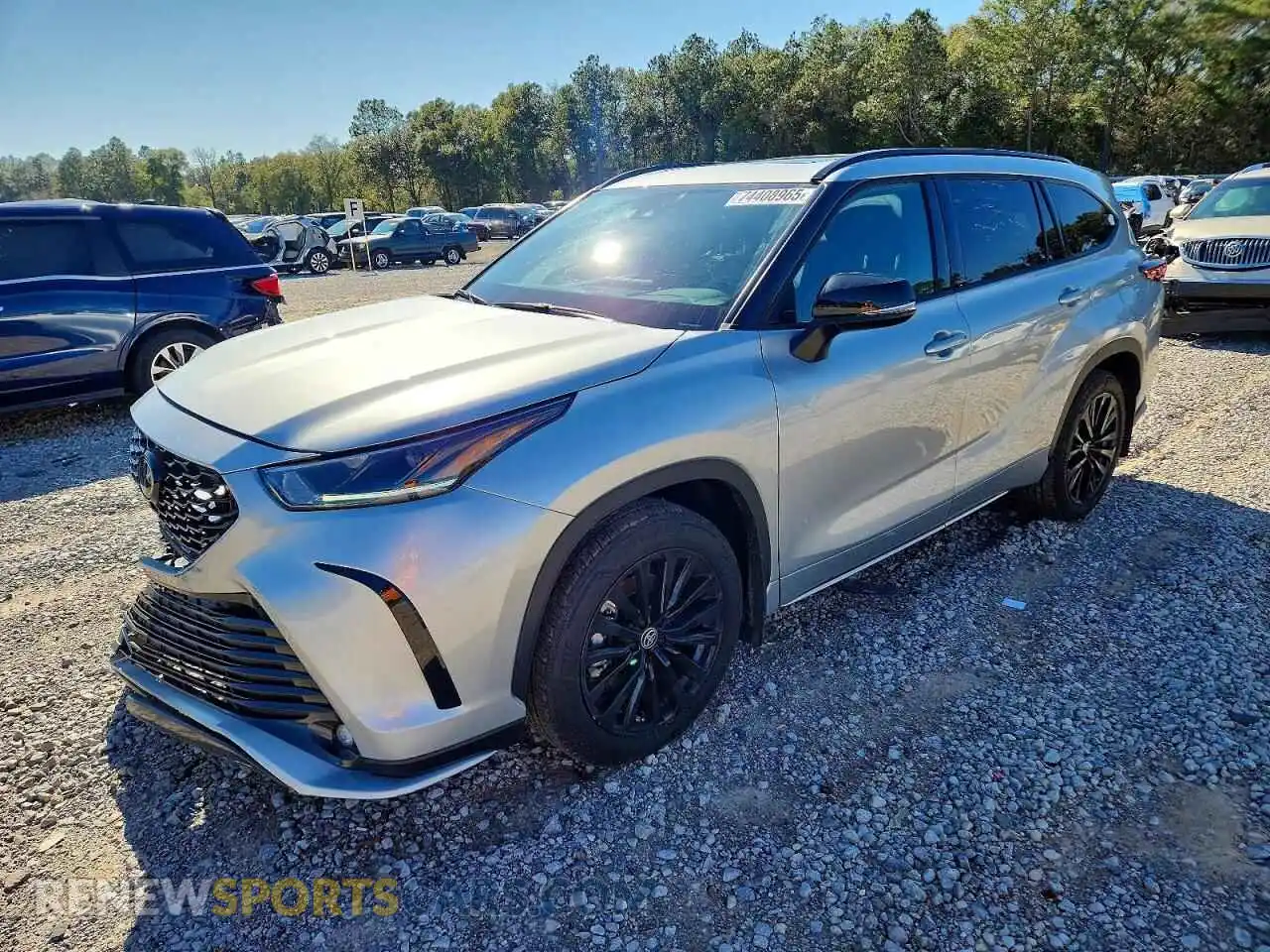 1 Photograph of a damaged car 5TDKDRAH2PS508788 TOYOTA HIGHLANDER 2023