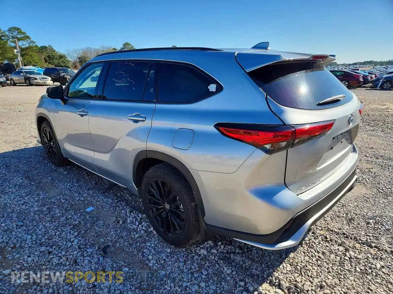 2 Photograph of a damaged car 5TDKDRAH2PS508788 TOYOTA HIGHLANDER 2023
