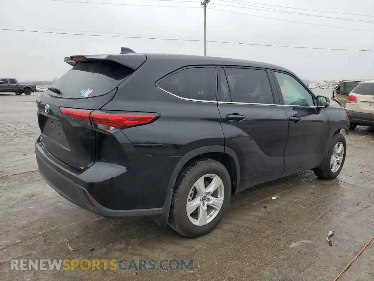 3 Фотография поврежденного автомобиля 5TDKDRAH3PS509318 TOYOTA HIGHLANDER 2023
