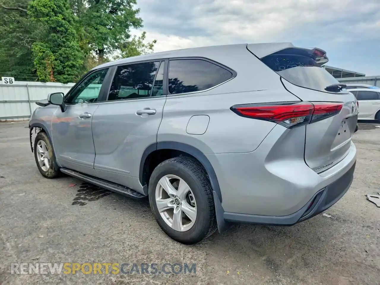 2 Photograph of a damaged car 5TDKDRAH4PS502457 TOYOTA HIGHLANDER 2023