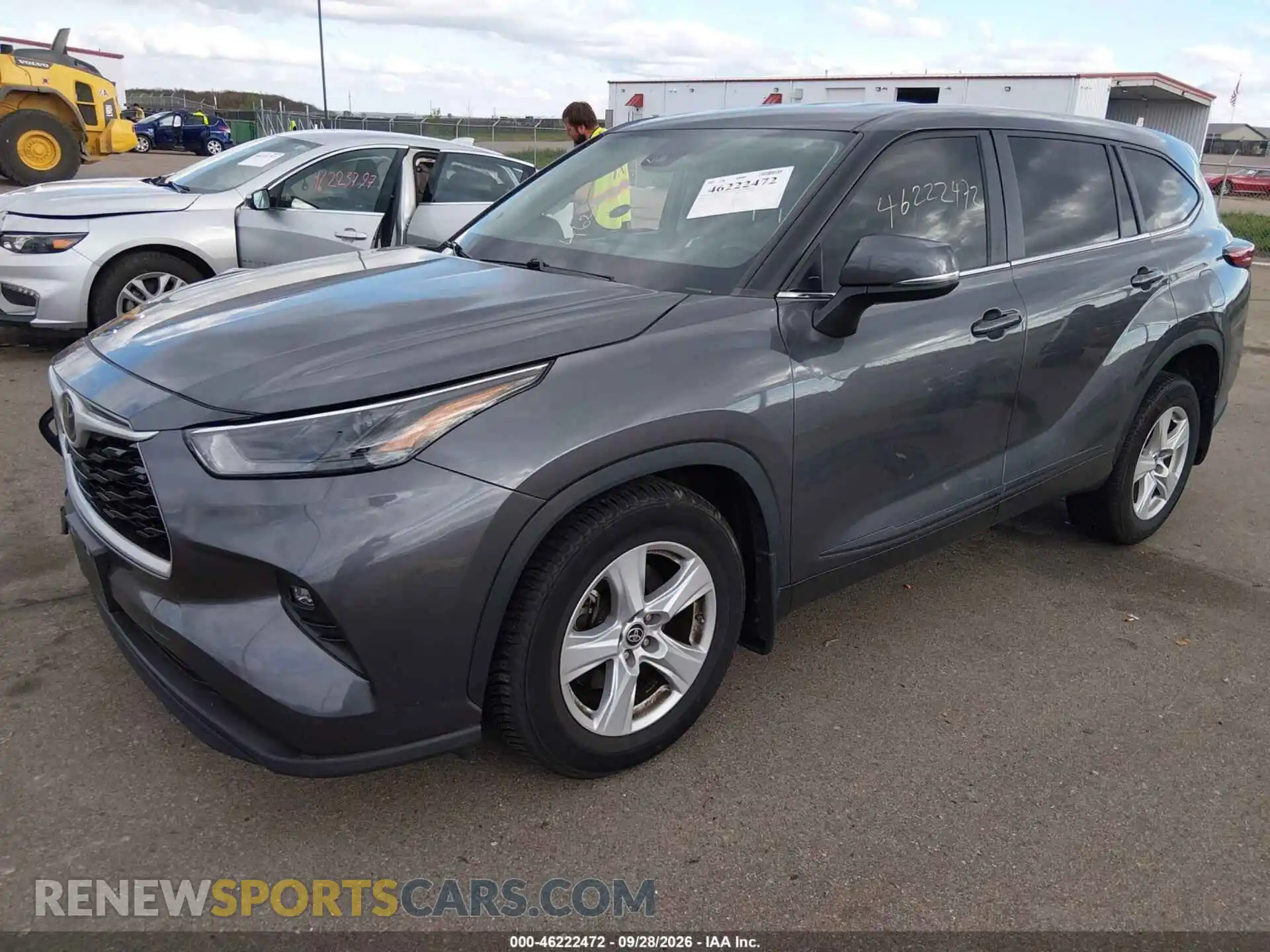 2 Photograph of a damaged car 5TDKDRAH4PS504886 TOYOTA HIGHLANDER 2023