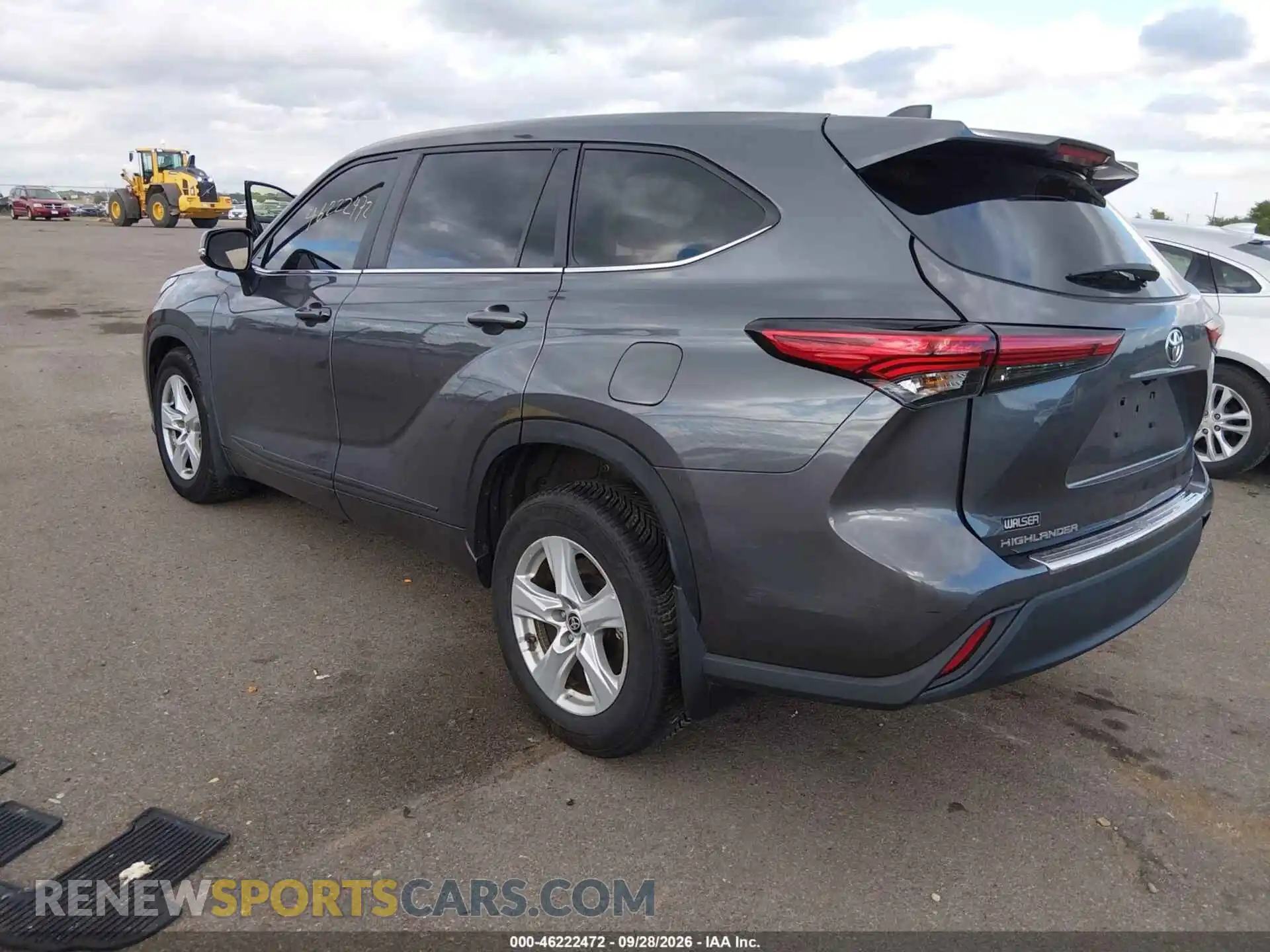 3 Photograph of a damaged car 5TDKDRAH4PS504886 TOYOTA HIGHLANDER 2023