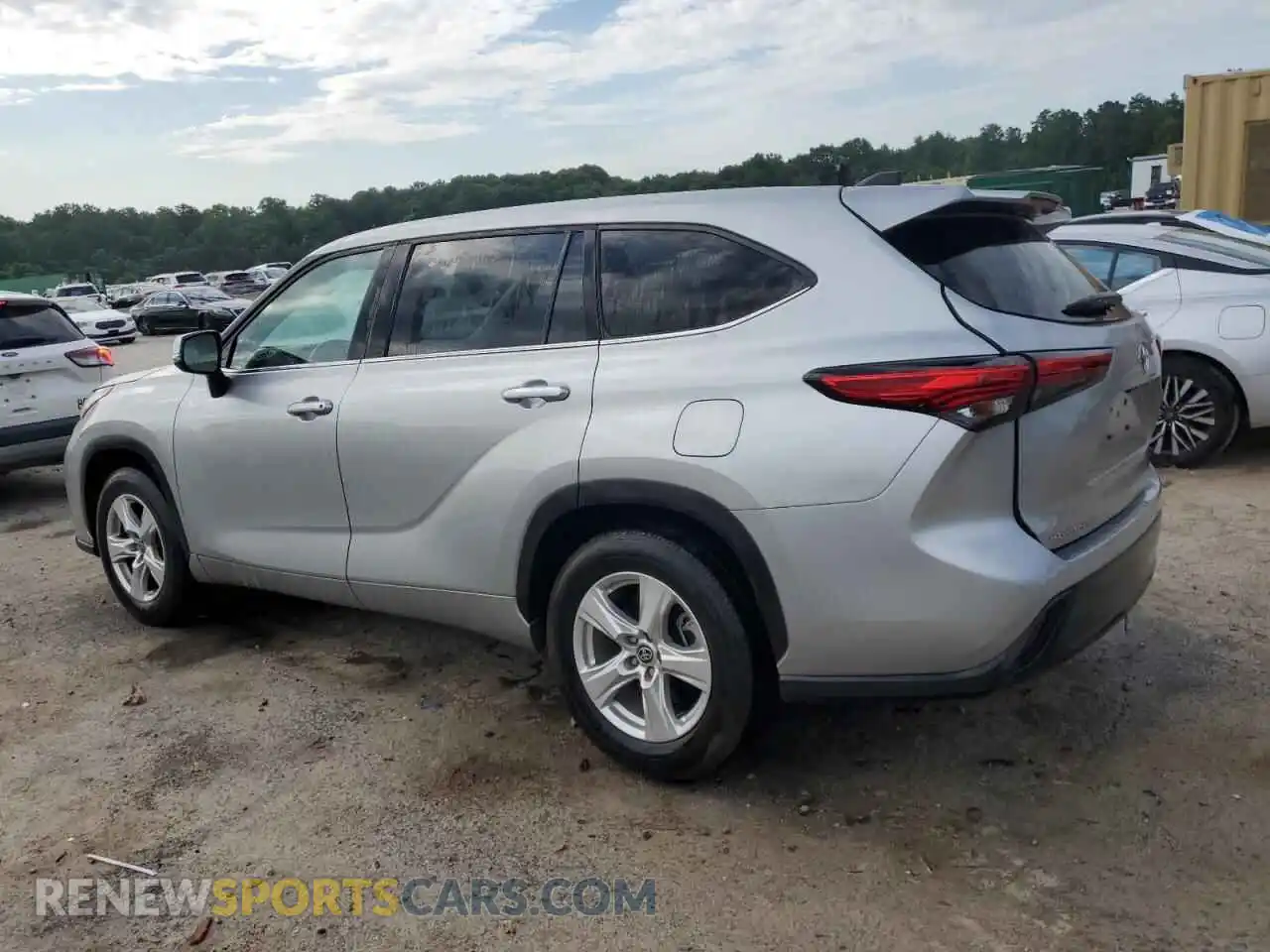 2 Photograph of a damaged car 5TDKDRAH4PS505360 TOYOTA HIGHLANDER 2023