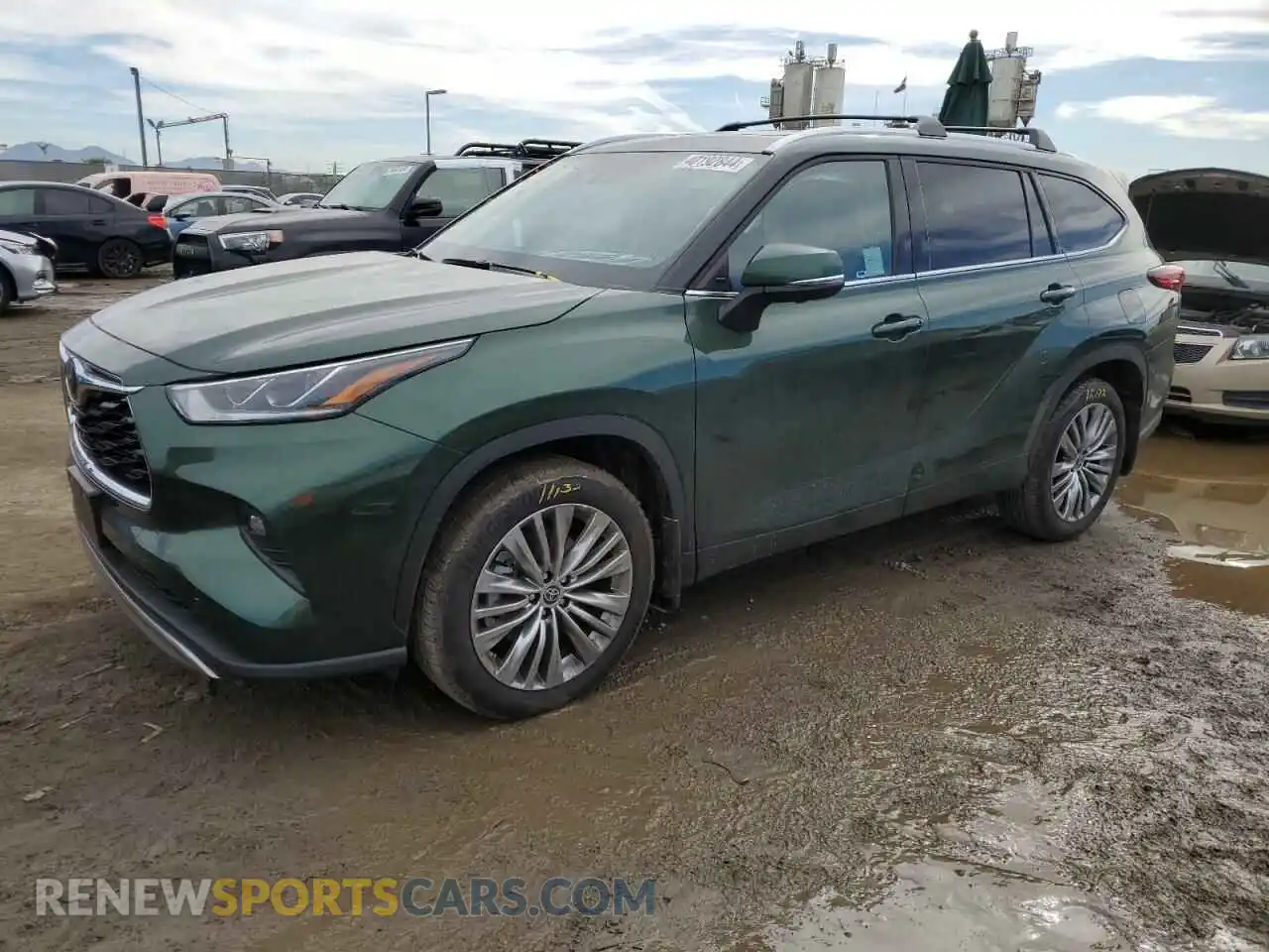 1 Photograph of a damaged car 5TDKDRAH4PS507416 TOYOTA HIGHLANDER 2023