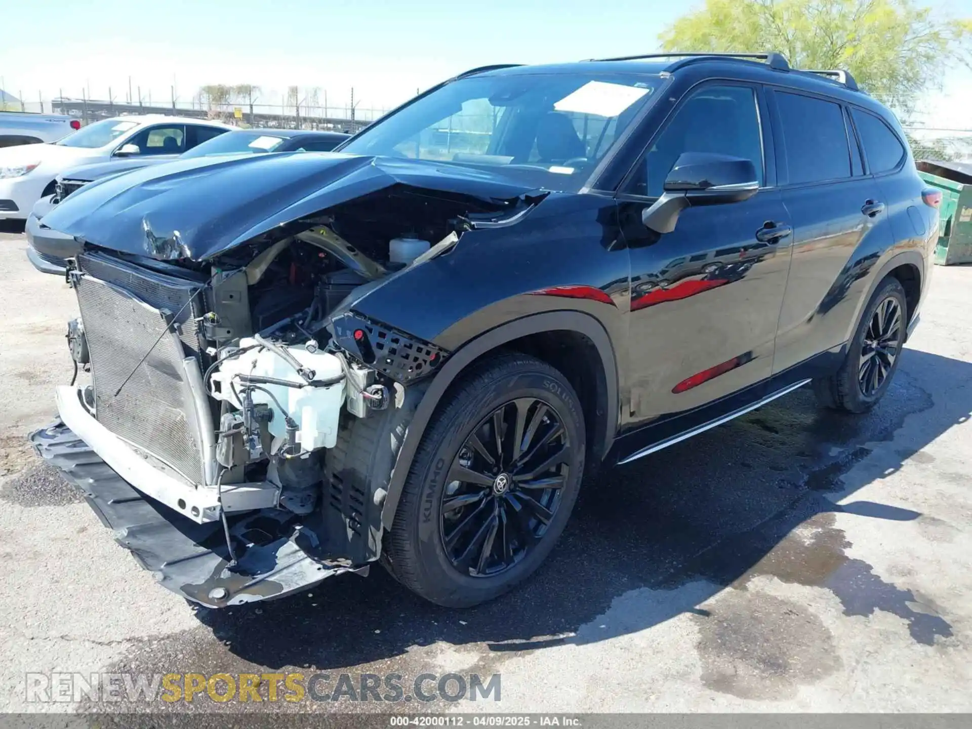 2 Photograph of a damaged car 5TDKDRAH4PS507786 TOYOTA HIGHLANDER 2023