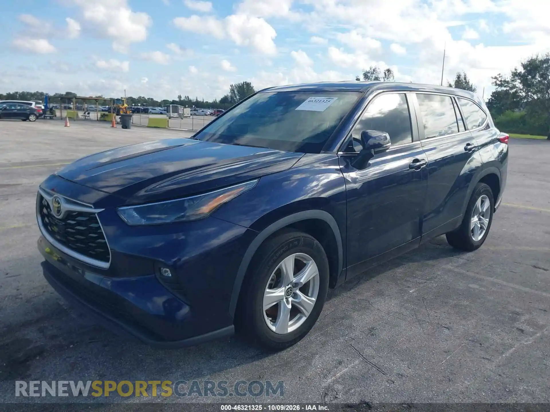 2 Фотография поврежденного автомобиля 5TDKDRAH5PS024792 TOYOTA HIGHLANDER 2023
