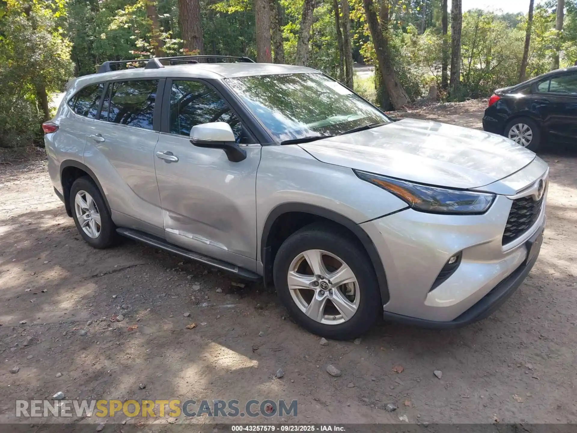 1 Фотография поврежденного автомобиля 5TDKDRAH5PS500085 TOYOTA HIGHLANDER 2023