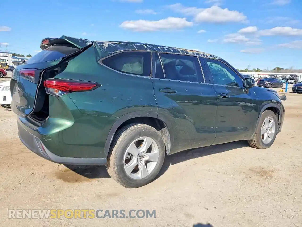 3 Photograph of a damaged car 5TDKDRAH5PS505531 TOYOTA HIGHLANDER 2023