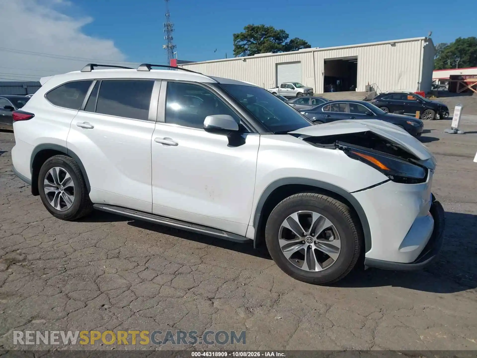 1 Photograph of a damaged car 5TDKDRAH6PS518434 TOYOTA HIGHLANDER 2023
