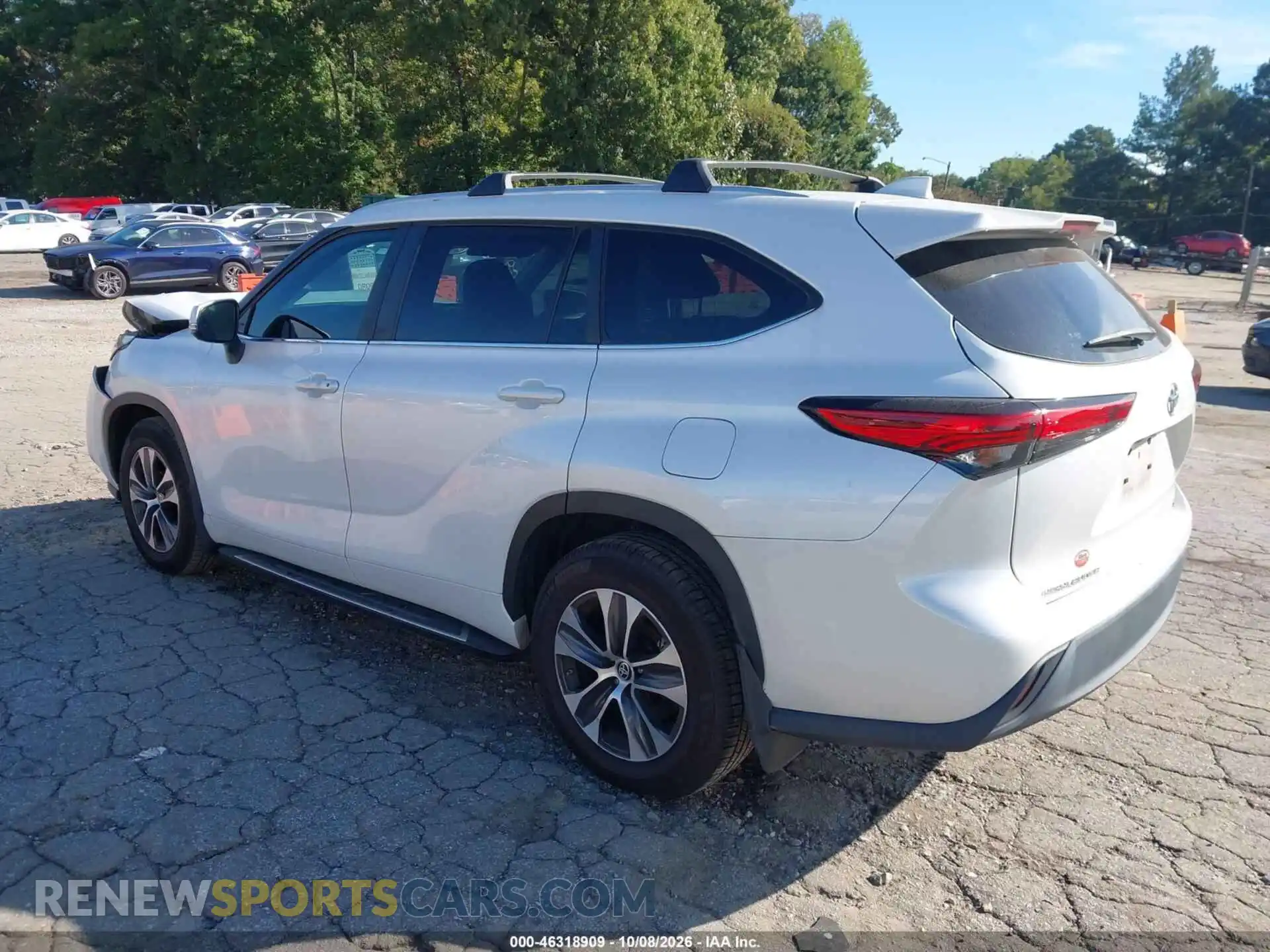 3 Photograph of a damaged car 5TDKDRAH6PS518434 TOYOTA HIGHLANDER 2023