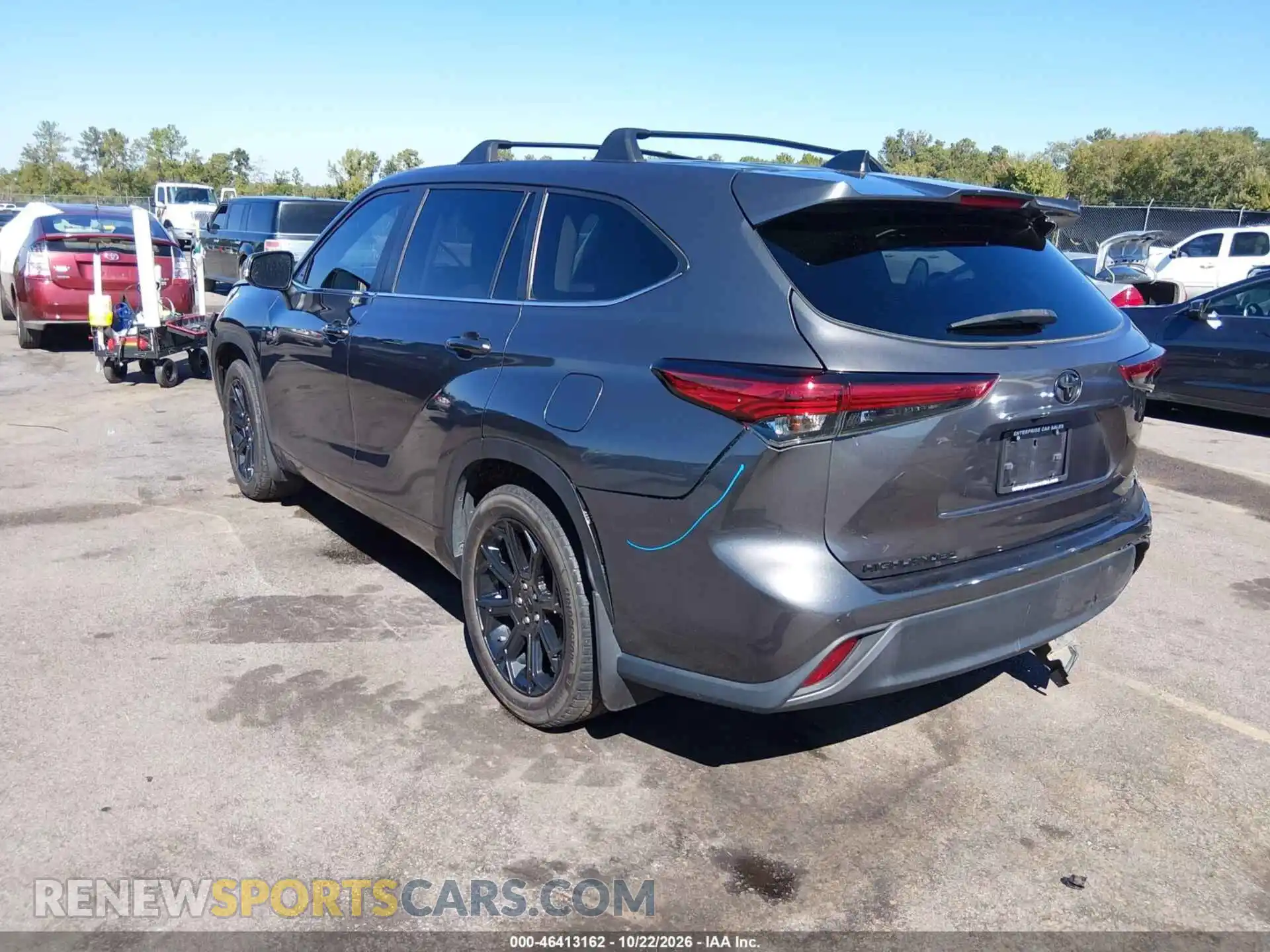 3 Photograph of a damaged car 5TDKDRAH9PS509310 TOYOTA HIGHLANDER 2023