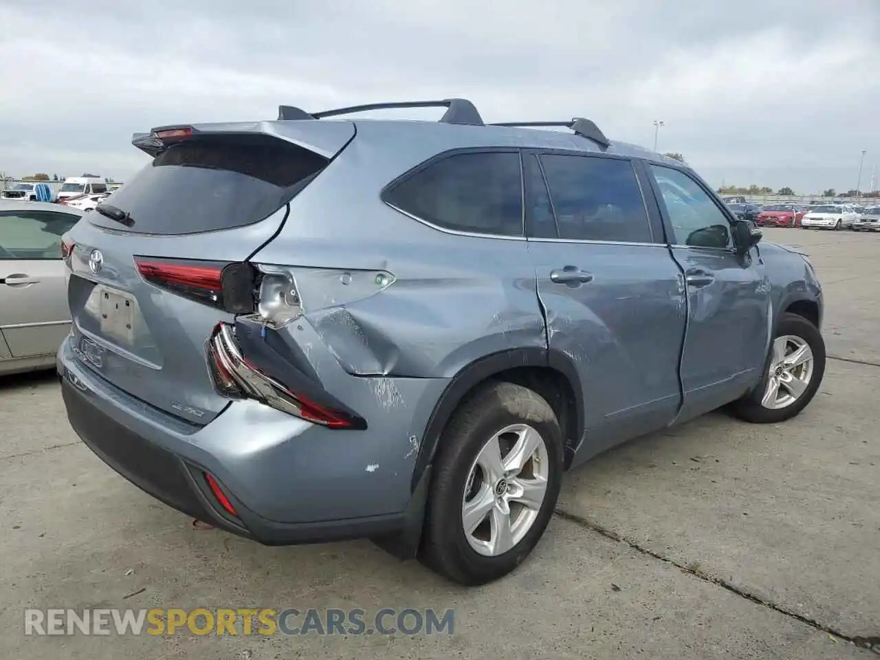 3 Photograph of a damaged car 5TDKDRBH0PS505810 TOYOTA HIGHLANDER 2023