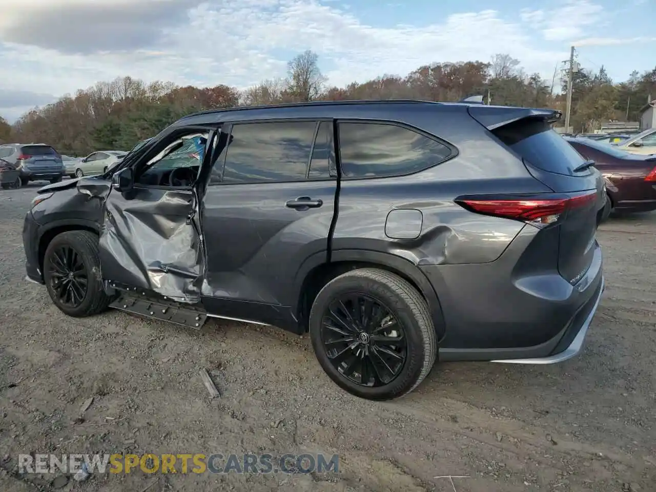 2 Photograph of a damaged car 5TDKDRBH0PS526446 TOYOTA HIGHLANDER 2023