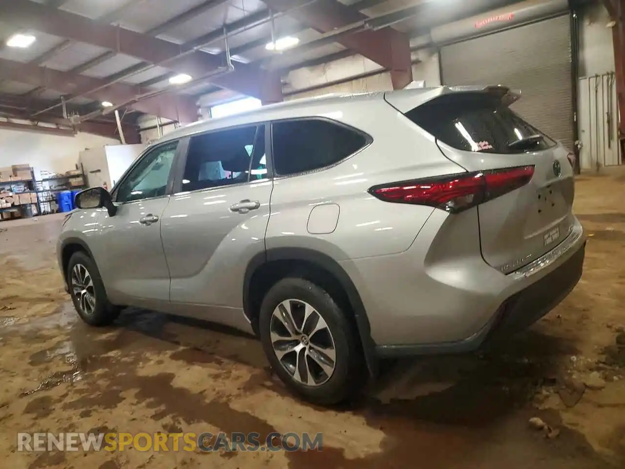 2 Photograph of a damaged car 5TDKDRBH1PS508599 TOYOTA HIGHLANDER 2023