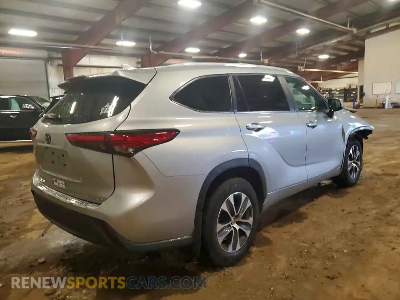 3 Photograph of a damaged car 5TDKDRBH1PS508599 TOYOTA HIGHLANDER 2023