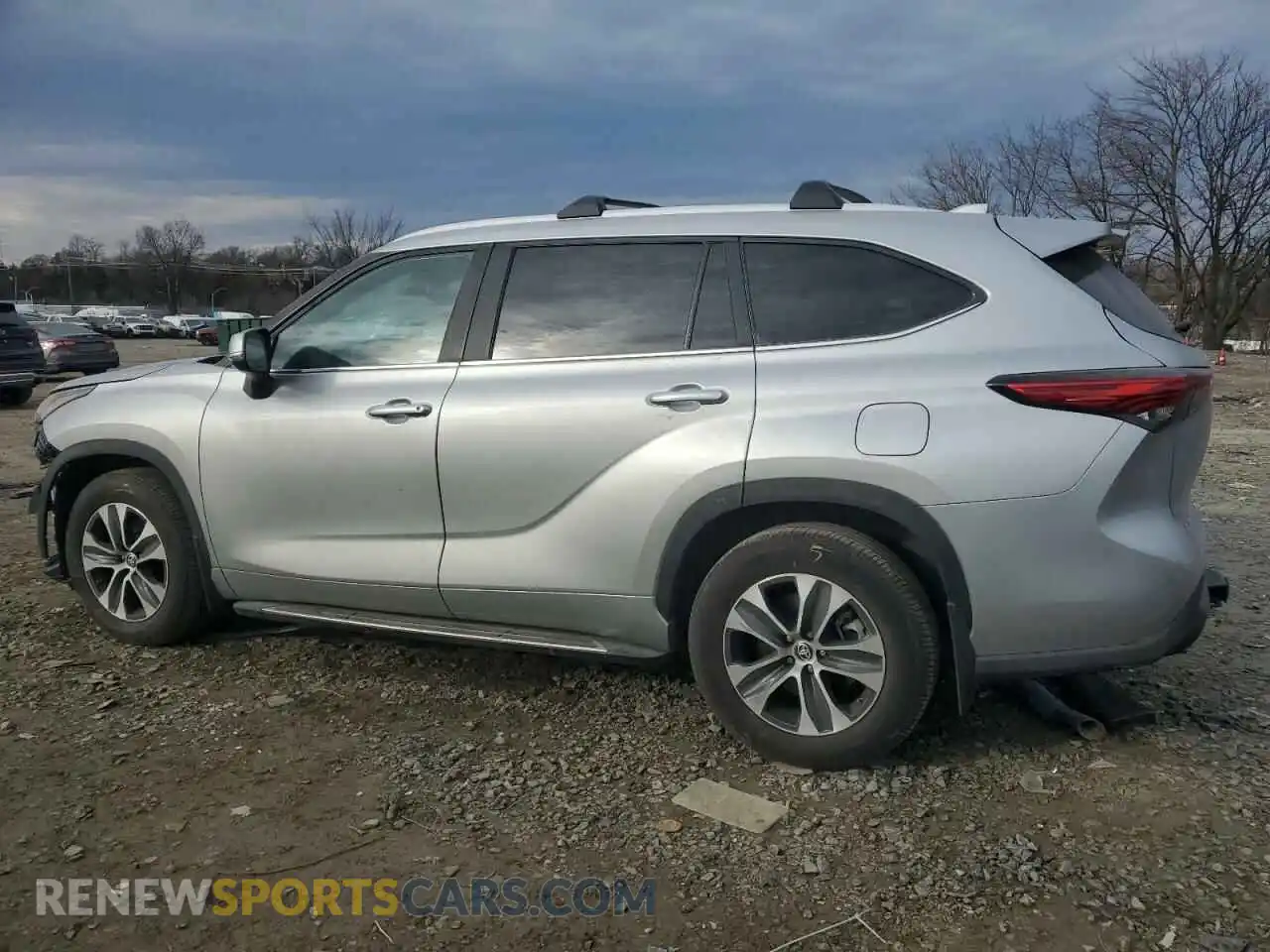 2 Photograph of a damaged car 5TDKDRBH2PS014431 TOYOTA HIGHLANDER 2023