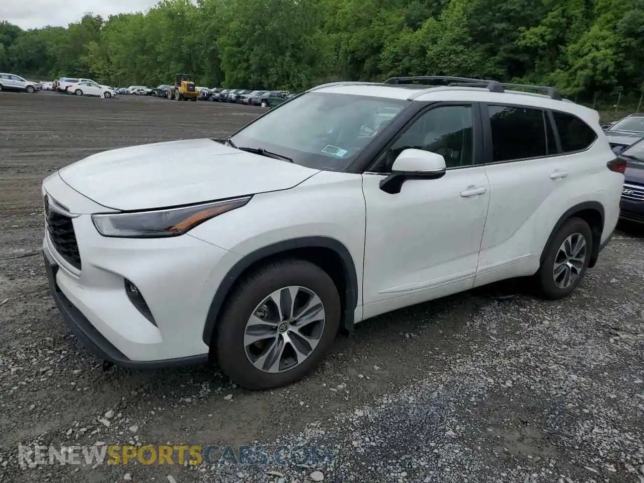 1 Photograph of a damaged car 5TDKDRBH2PS024392 TOYOTA HIGHLANDER 2023