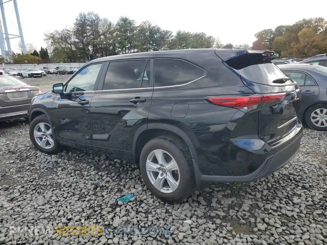 2 Photograph of a damaged car 5TDKDRBH2PS040074 TOYOTA HIGHLANDER 2023