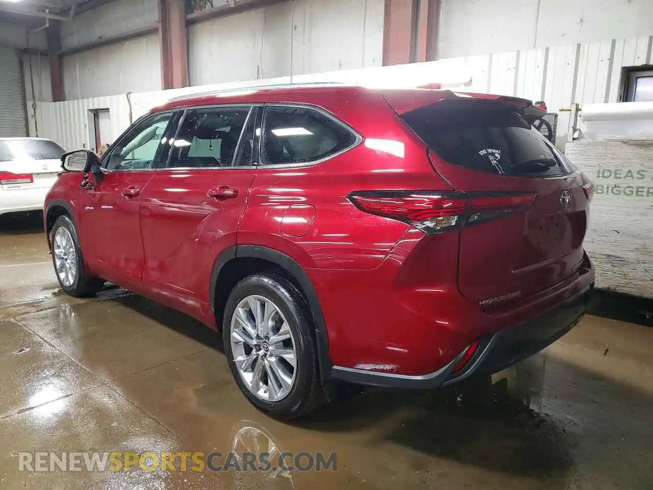 2 Photograph of a damaged car 5TDKDRBH2PS527131 TOYOTA HIGHLANDER 2023