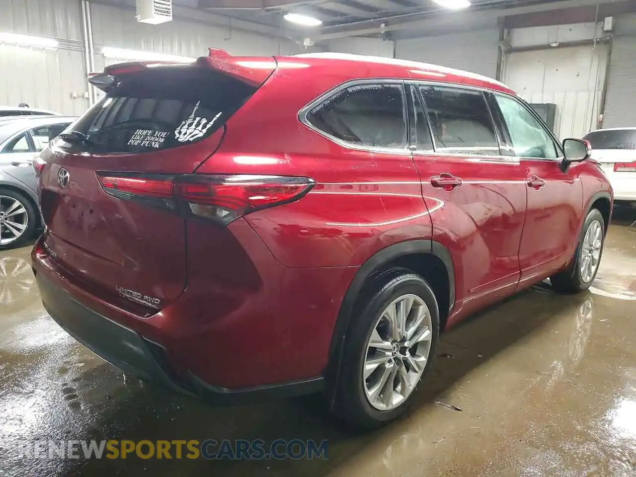 3 Photograph of a damaged car 5TDKDRBH2PS527131 TOYOTA HIGHLANDER 2023