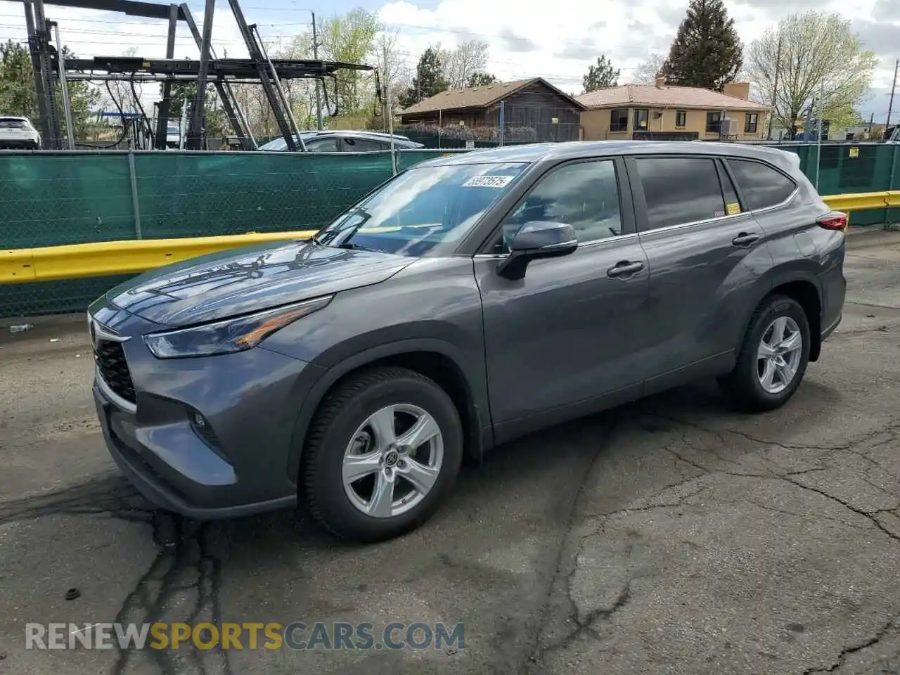 1 Photograph of a damaged car 5TDKDRBH3PS037460 TOYOTA HIGHLANDER 2023