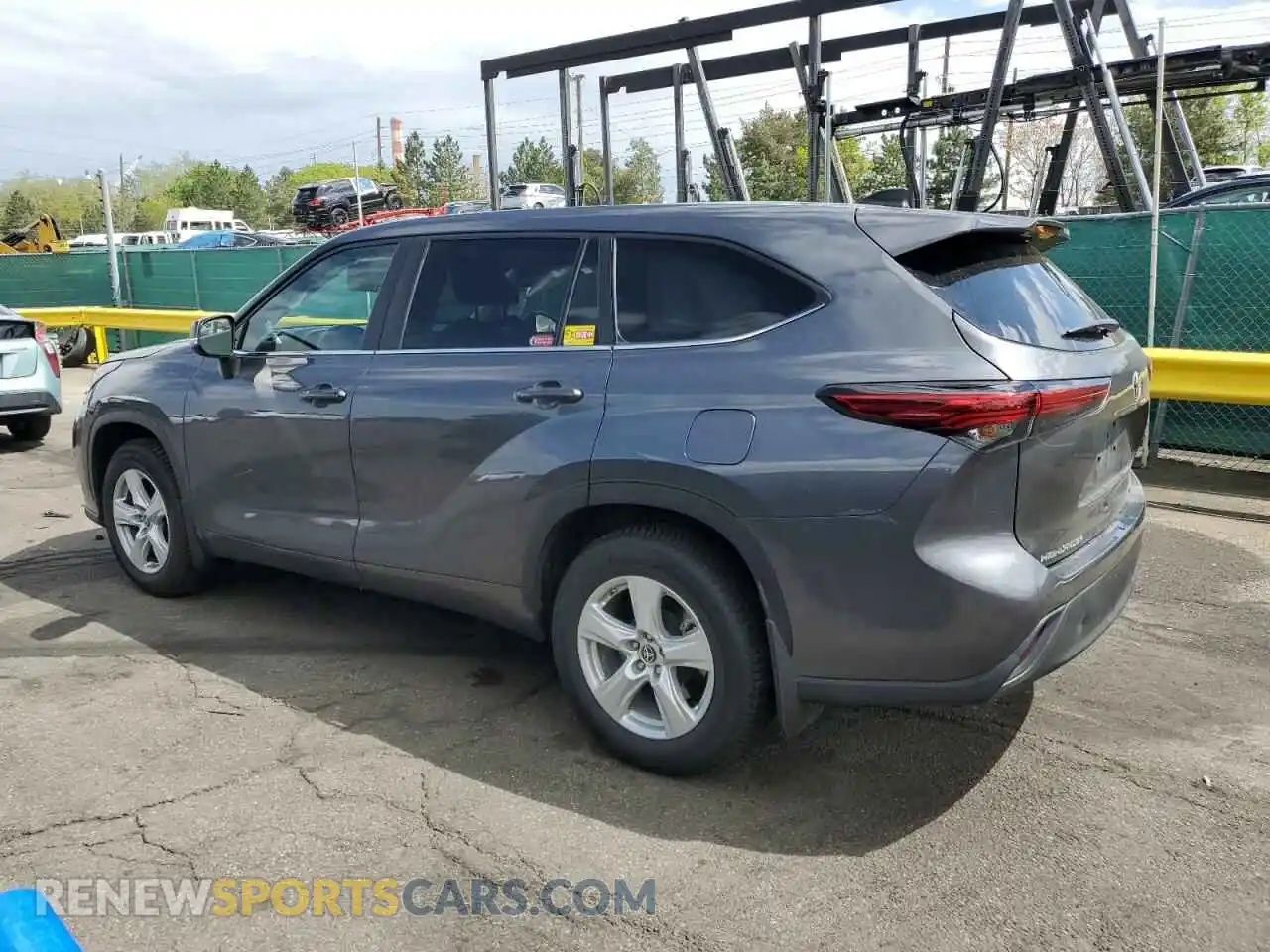 2 Photograph of a damaged car 5TDKDRBH3PS037460 TOYOTA HIGHLANDER 2023