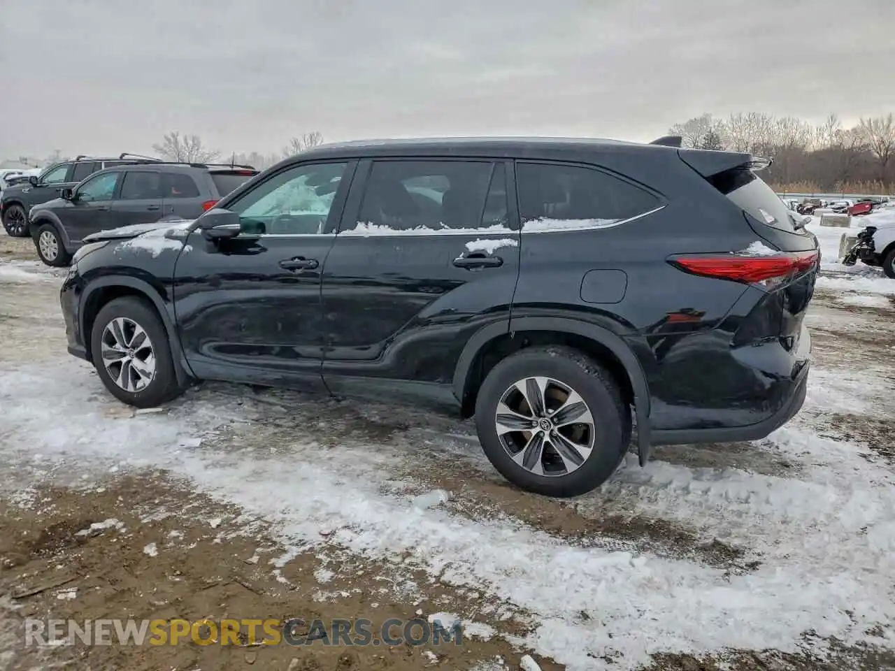 2 Photograph of a damaged car 5TDKDRBH3PS502089 TOYOTA HIGHLANDER 2023