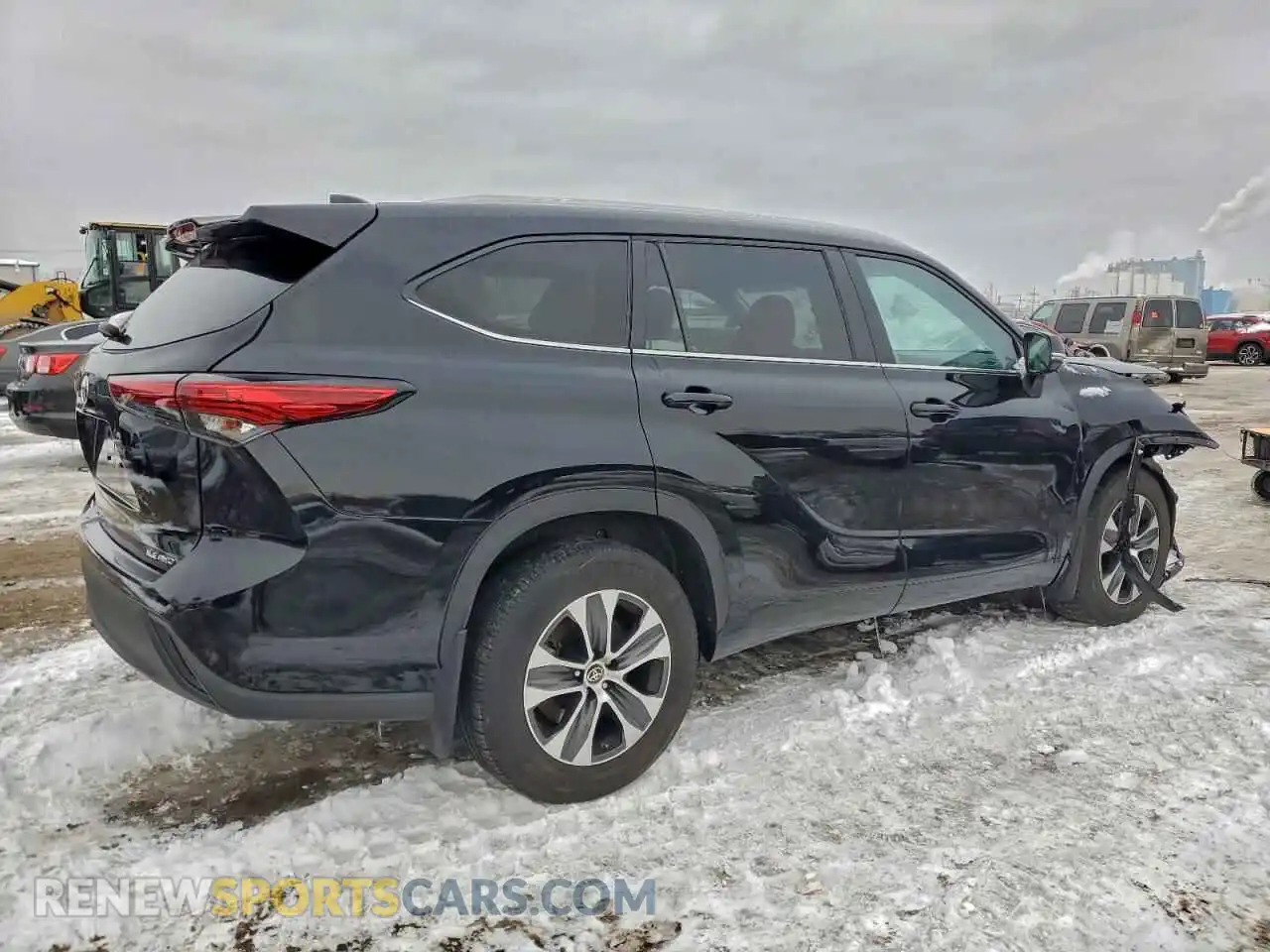 3 Photograph of a damaged car 5TDKDRBH3PS502089 TOYOTA HIGHLANDER 2023