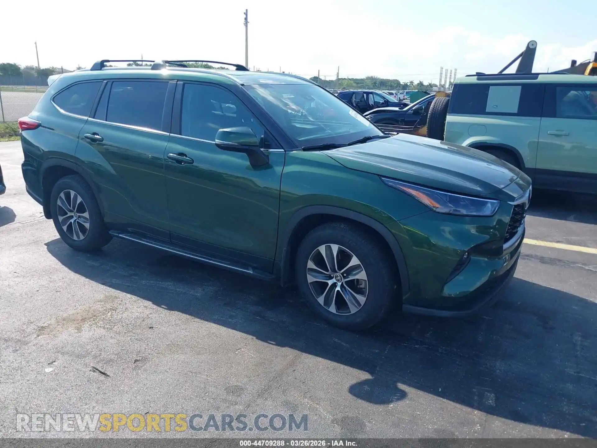 1 Фотография поврежденного автомобиля 5TDKDRBH4PS503445 TOYOTA HIGHLANDER 2023
