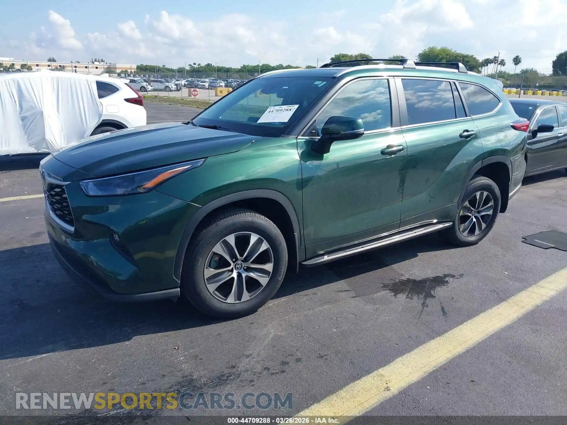 2 Фотография поврежденного автомобиля 5TDKDRBH4PS503445 TOYOTA HIGHLANDER 2023
