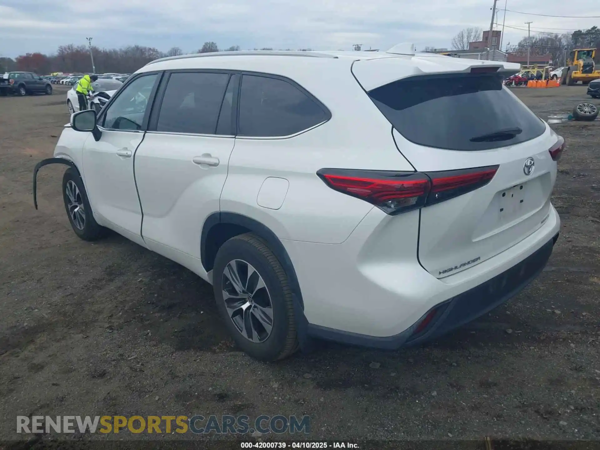 3 Photograph of a damaged car 5TDKDRBH5PS508850 TOYOTA HIGHLANDER 2023