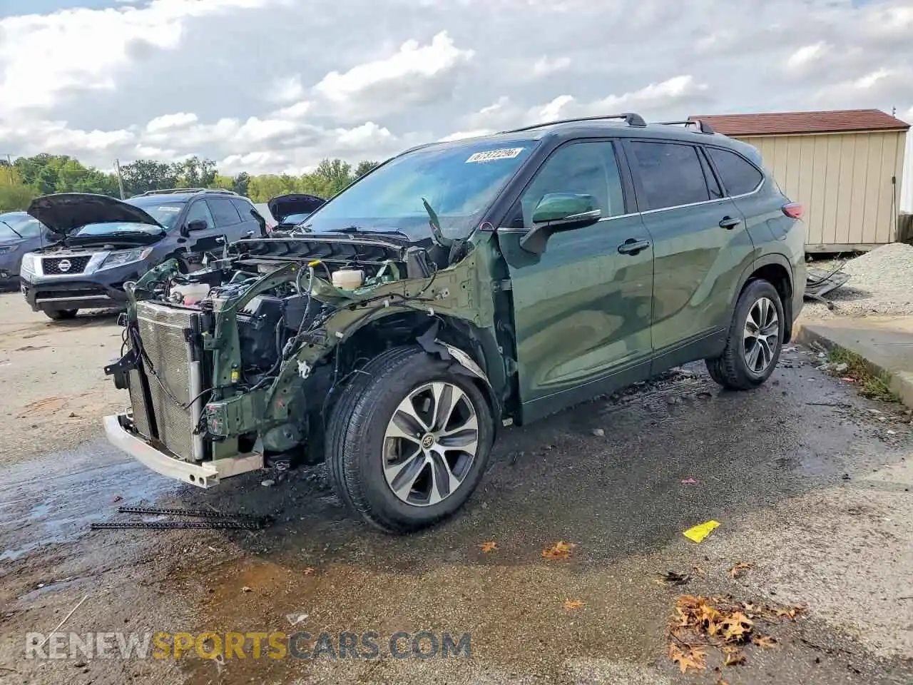 1 fotografías del automóvil dañado 5TDKDRBH7PS503746 TOYOTA HIGHLANDER 2023