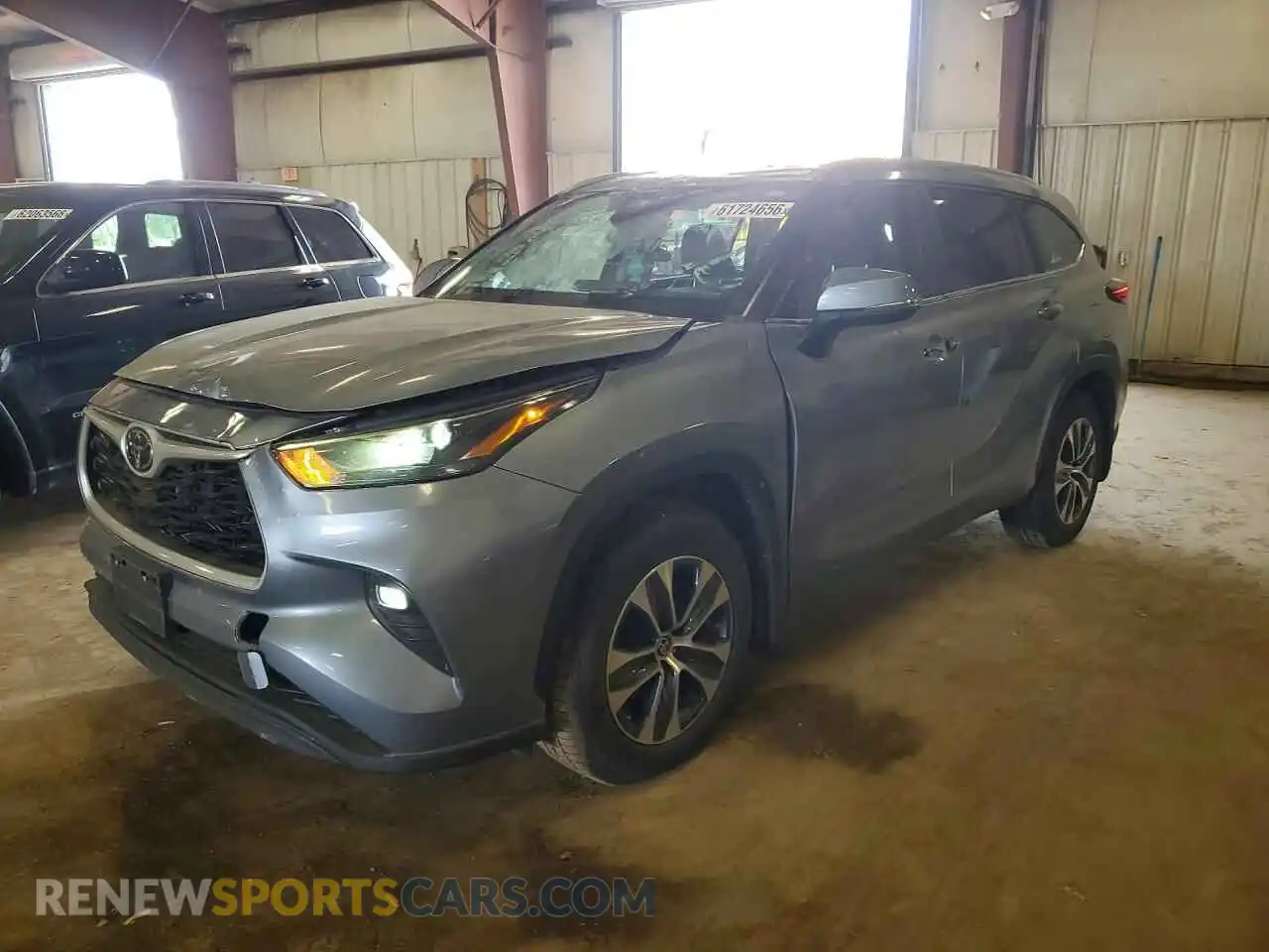 1 fotografías del automóvil dañado 5TDKDRBH8PS013073 TOYOTA HIGHLANDER 2023