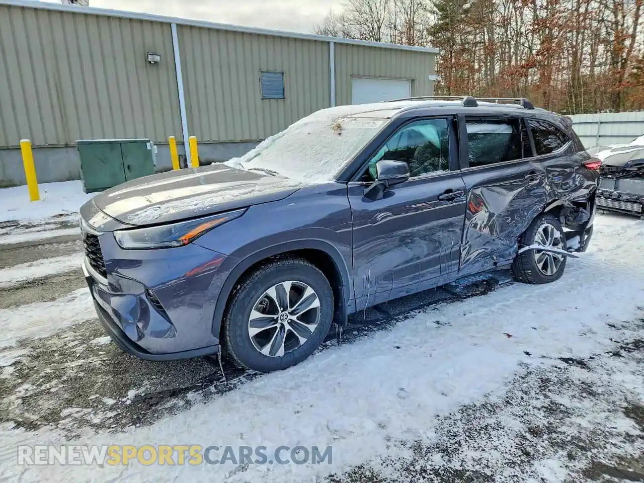 1 Photograph of a damaged car 5TDKDRBH8PS040709 TOYOTA HIGHLANDER 2023
