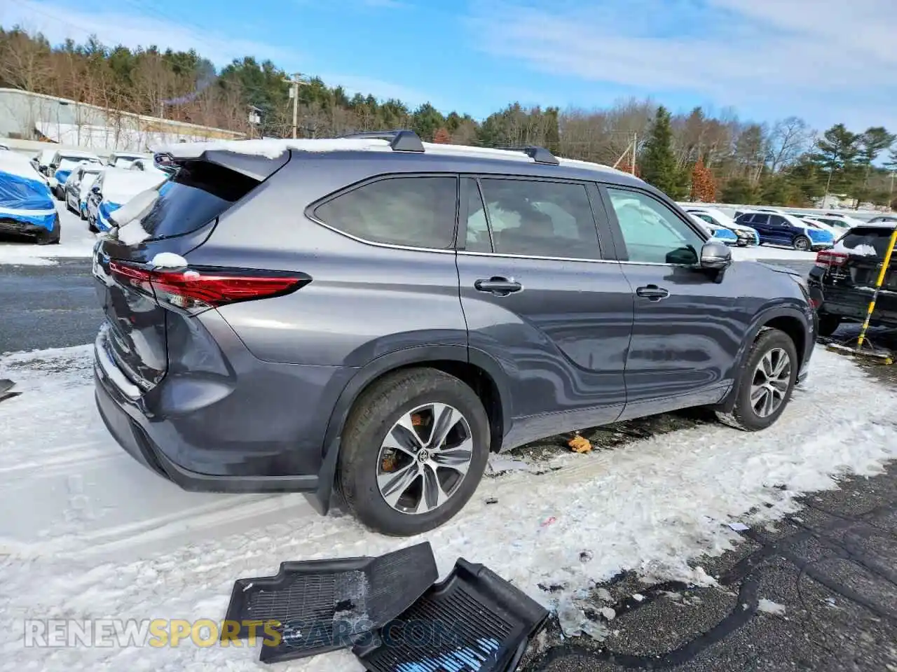 3 Photograph of a damaged car 5TDKDRBH8PS040709 TOYOTA HIGHLANDER 2023