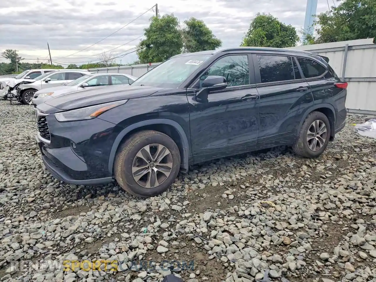 1 Фотография поврежденного автомобиля 5TDKDRBH8PS502024 TOYOTA HIGHLANDER 2023