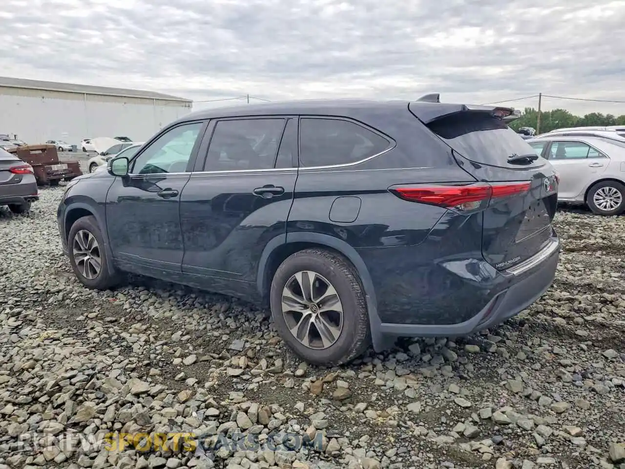 2 Фотография поврежденного автомобиля 5TDKDRBH8PS502024 TOYOTA HIGHLANDER 2023
