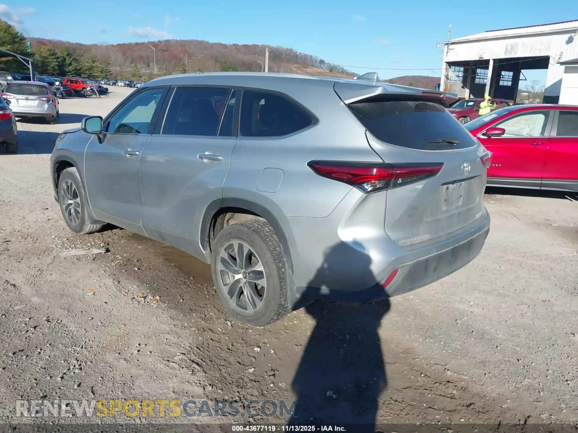 3 Photograph of a damaged car 5TDKDRBH8PS509023 TOYOTA HIGHLANDER 2023