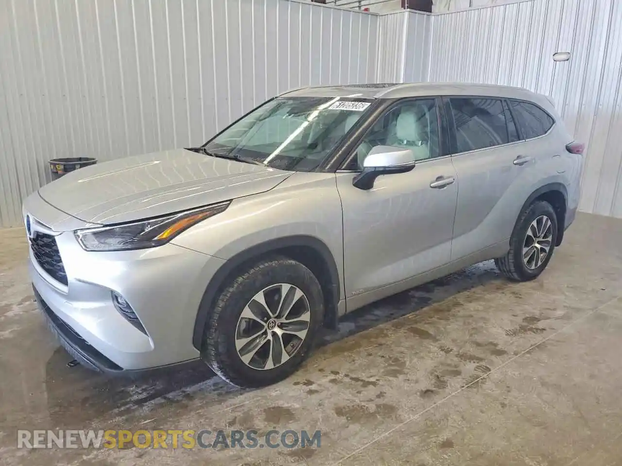 1 fotografías del automóvil dañado 5TDKBRCH3RS637712 TOYOTA HIGHLANDER 2024