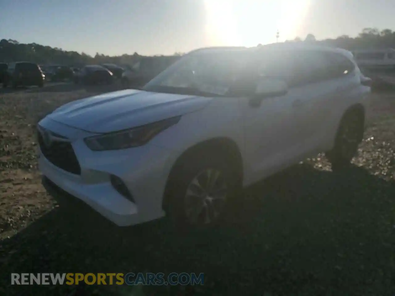 1 Photograph of a damaged car 5TDKDRAH6RS544552 TOYOTA HIGHLANDER 2024