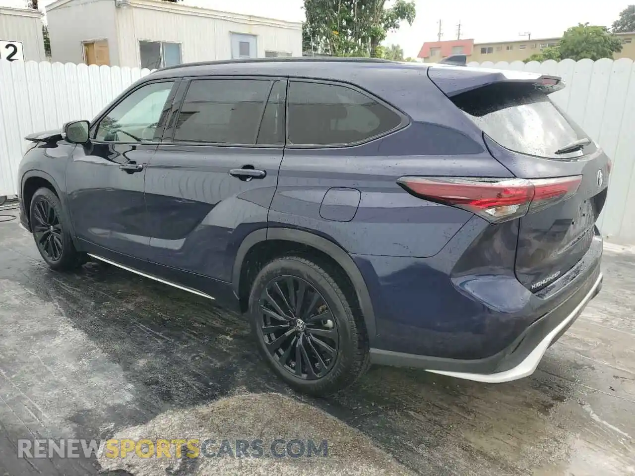 2 Photograph of a damaged car 5TDKDRAH8RS528143 TOYOTA HIGHLANDER 2024