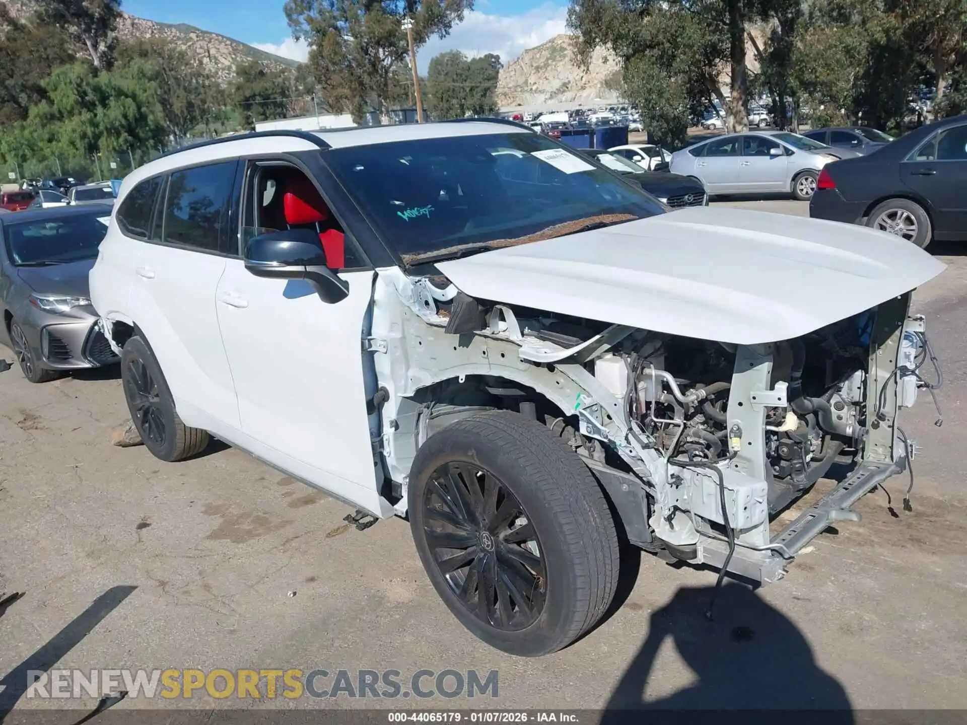 1 fotografías del automóvil dañado 5TDKDRAHXRS529794 TOYOTA HIGHLANDER 2024