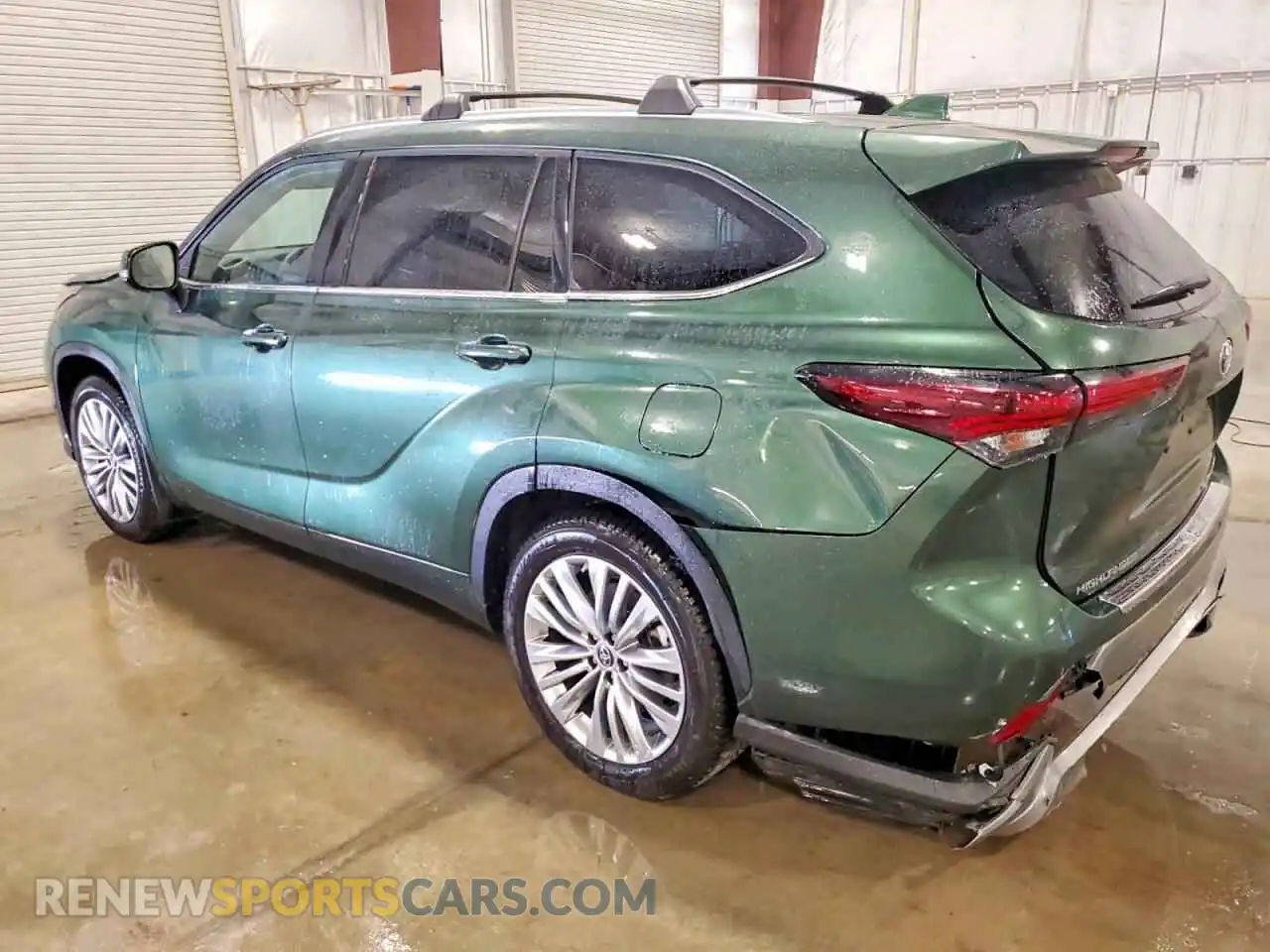 2 fotografías del automóvil dañado 5TDKDRBH0RS549292 TOYOTA HIGHLANDER 2024