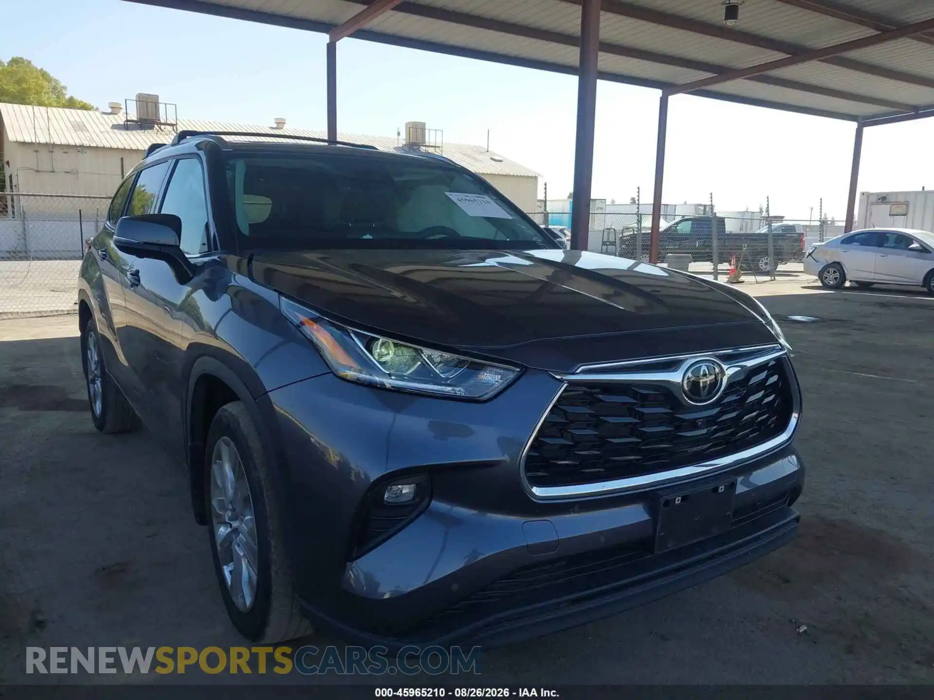 1 fotografías del automóvil dañado 5TDKDRBH1RS551780 TOYOTA HIGHLANDER 2024