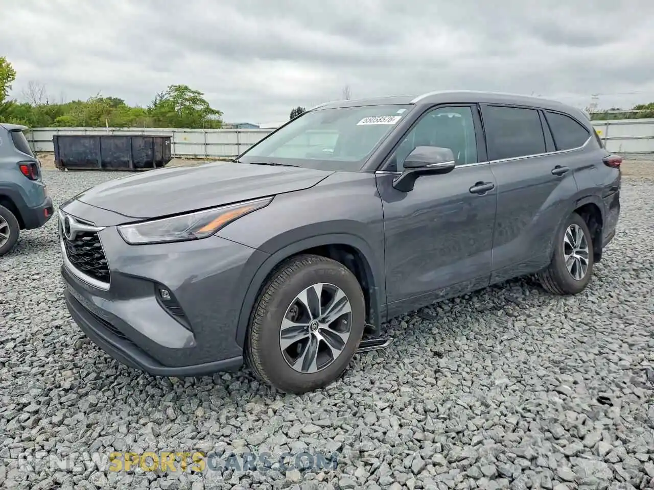 1 fotografías del automóvil dañado 5TDKDRBH1RS568899 TOYOTA HIGHLANDER 2024