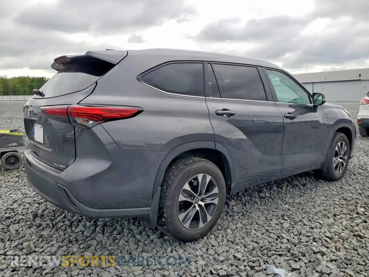 3 fotografías del automóvil dañado 5TDKDRBH1RS568899 TOYOTA HIGHLANDER 2024