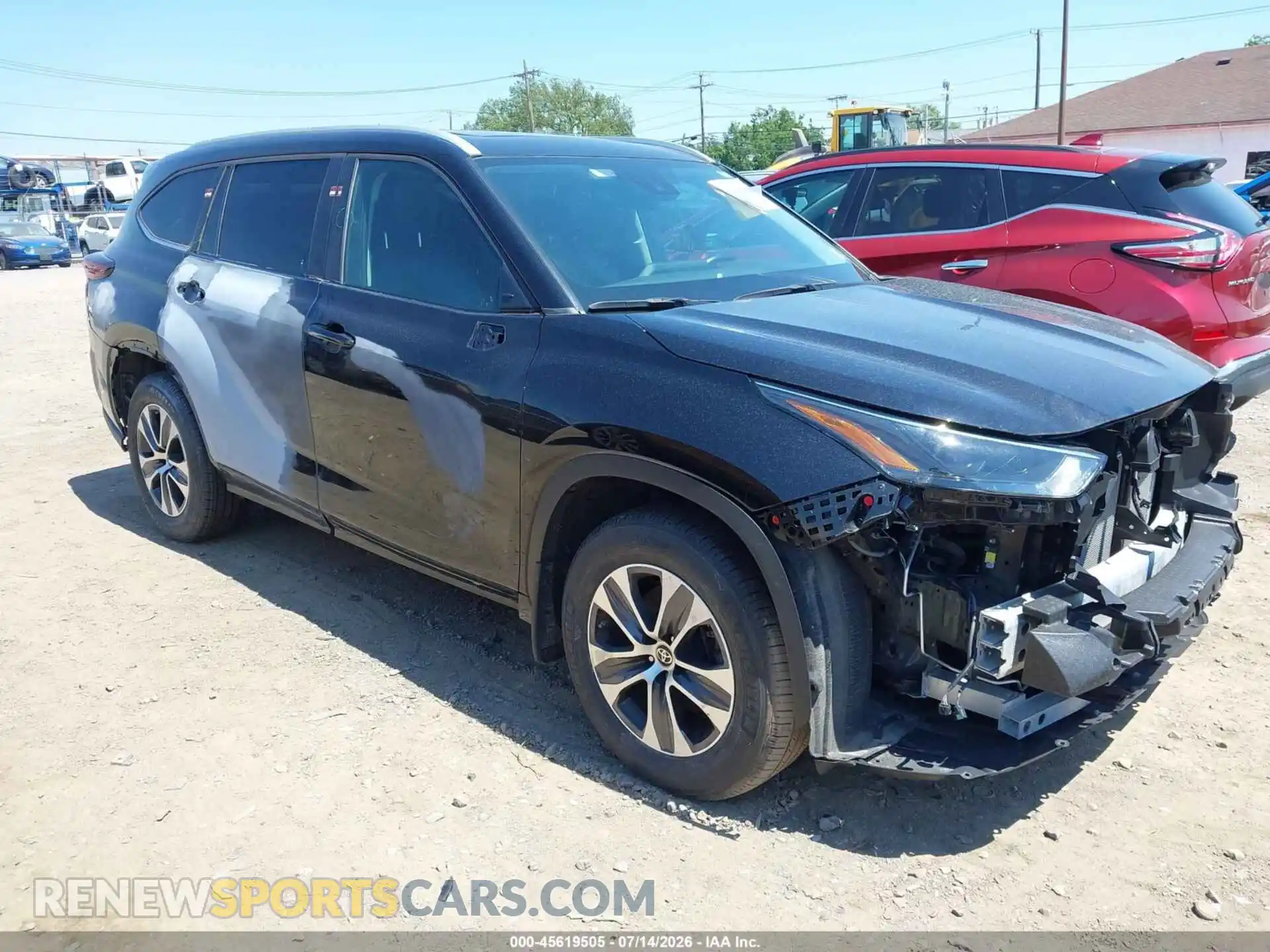 1 fotografías del automóvil dañado 5TDKDRBH6RS537132 TOYOTA HIGHLANDER 2024